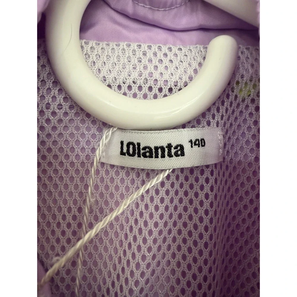 Lolanta Cropped Colorblock Windbreaker 140 Neon 90s Y2K Streetwear Sporty